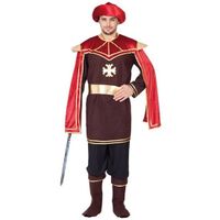 Middeleeuwse Hoveling Kostuum Man