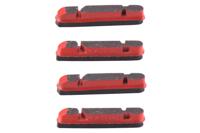 Campagnolo BR-B0500 Carbon Remblokken - Rood