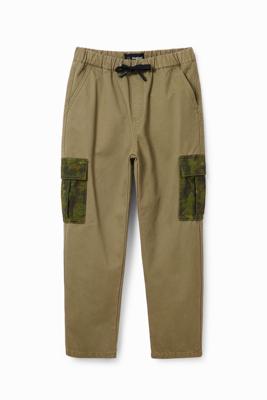 Cargobroek met zakken - GREEN - 7/8