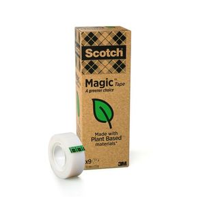 Scotch 900-1933-9 kantoortape 33 m Transparant 9 stuk(s)