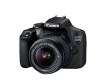 Canon EOS 2000D BK 18-55 IS II EU26 SLR camerakit 24,1 MP CMOS 6000 x 4000 Pixels Zwart - thumbnail