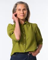 HEMA Damesblouse Dakota Groen (groen)