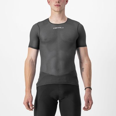Castelli Pro mesh 2.0 korte mouw ondershirt zwart heren L