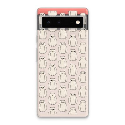 Uilen: Google Pixel 6 Transparant Hoesje