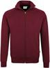 Hakro 606 Sweat jacket College - Burgundy - L