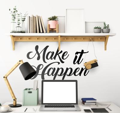 Sticker Make it happen