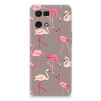 OPPO Reno7 4G TPU Hoesje Flamingo - thumbnail