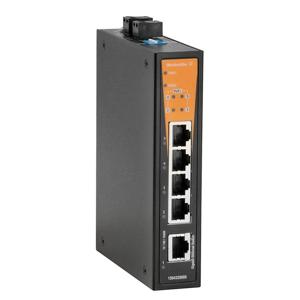 Weidmüller IE-SW-BL05T-1GT-4GTPOE Industrial Ethernet Switch 10 / 100 / 1000 MBit/s PoE-functie