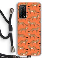 Cheetah: Xiaomi Mi 10T 5G Transparant Hoesje met koord