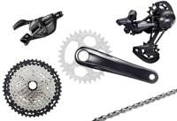 Shimano xt m8100 1x12-speed group i-spec ev 180mm 10-45