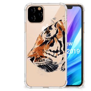 Back Cover Apple iPhone 11 Pro Watercolor Tiger