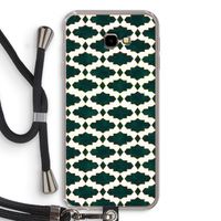 Moroccan tiles: Samsung Galaxy J4 Plus Transparant Hoesje met koord