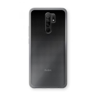 Musketon Halftone: Xiaomi Redmi 9 Transparant Hoesje
