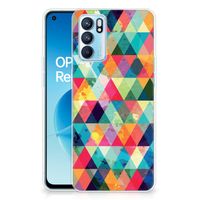 OPPO Reno6 5G TPU bumper Geruit