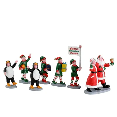 Santa's Elf Parade Set Van 7 Lemax General Collection 2022