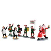 Santa's Elf Parade Set Van 7 Lemax General Collection 2022