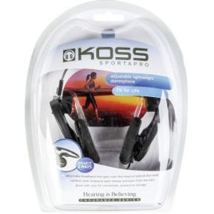 Koss SPORTA PRO hoofdtelefoon/headset Hoofdtelefoons Hoofdband 3,5mm-connector Zwart