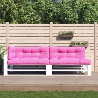 VidaXL Palletkussens 5 st stof  roze