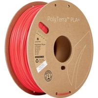 Polymaker PM70977 Regular Filament PLA+ Gering kunststofgehalte, Hoge stijfheid 1.75 mm 1000 g Rood PolyTerra™ 1 stuk(s)