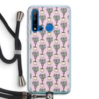 Boompje: Huawei P20 Lite (2019) Transparant Hoesje met koord
