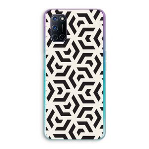 Crazy pattern: Oppo A72 Transparant Hoesje