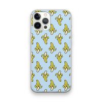 Bananas: iPhone 12 Pro Max Transparant Hoesje