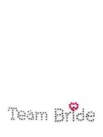 The Beautiful Bride Shop Team Bride-Sticker