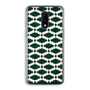 Moroccan tiles: OnePlus 7 Transparant Hoesje