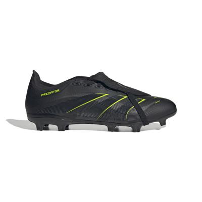 adidas Predator League FT Gras / Kunstgras Voetbalschoenen (MG) Zwart Donkergrijs Neongeel