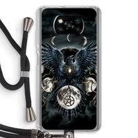 Sinister Wings: Xiaomi Poco X3 Pro Transparant Hoesje met koord