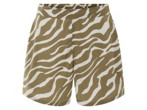 esmara Korte dames broek (Bruin/beige, 34)