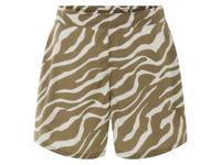 esmara Korte dames broek (Bruin/beige, 34)