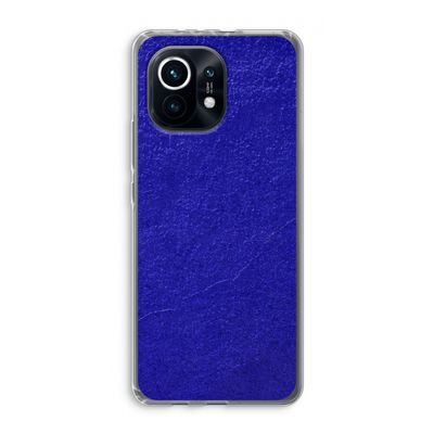 Majorelle Blue: Xiaomi Mi 11 Transparant Hoesje