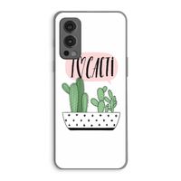I love cacti: OnePlus Nord 2 5G Transparant Hoesje