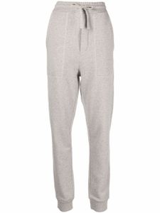 Nanushka pantalon de jogging en coton biologique - Gris