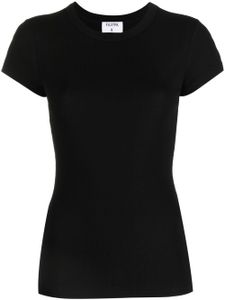 Filippa K t-shirt nervuré à manches courtes - Noir