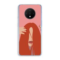 Woke up like this: OnePlus 7T Transparant Hoesje