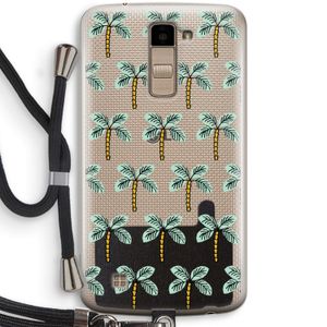 Paradise: LG K10 (2016) Transparant Hoesje met koord
