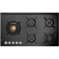 ATAG HG9571MBA kookplaat Zwart Ingebouwd Gaskookplaat 5 zone(s) - thumbnail