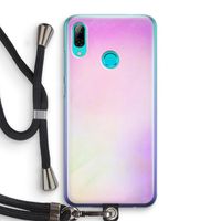 Flow mist pastel: Huawei P Smart (2019) Transparant Hoesje met koord
