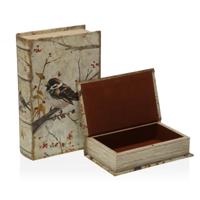 Decoratieve figuren Versa Fågel 7 x 27 x 18 cm