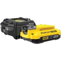Starterkit - STANLEY FATMAX V20 - SFMCB10D1-QW - 1,25A lader + 1 18V 2Ah batterij