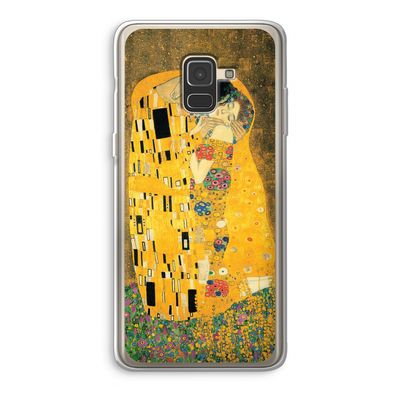Der Kuss: Samsung Galaxy A8 (2018) Transparant Hoesje