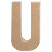 Creativ Company Letter Papier-maché U, 20,5cm - thumbnail