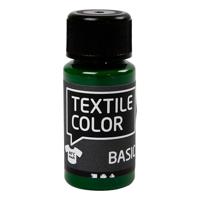 Creativ Company Textile Color Semi-dekkende Textielverf Olijfgroen, 50ml