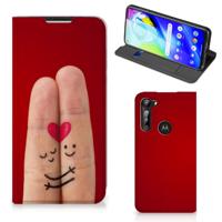 Motorola Moto G8 Power Hippe | Standcase | Liefde - Origineel Romantisch Cadeau