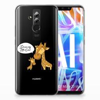 Huawei Mate 20 Lite Telefoonhoesje met Naam Giraffe