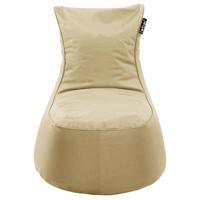 Leen Bakker - Lebel Loungestoel Mini - Zand - 65x52x52 Cm - Polyester - Bruin