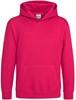 Just Cool JH001K Kids´ Hoodie - Hot Pink - 7/8 (M)