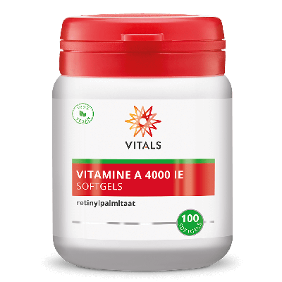 Vitamine A 4000 IE - 100 softgels